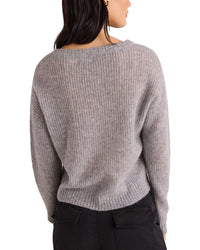 Bella Dahl Drop Shoulder Cashmere & Silk-Blend Sweater