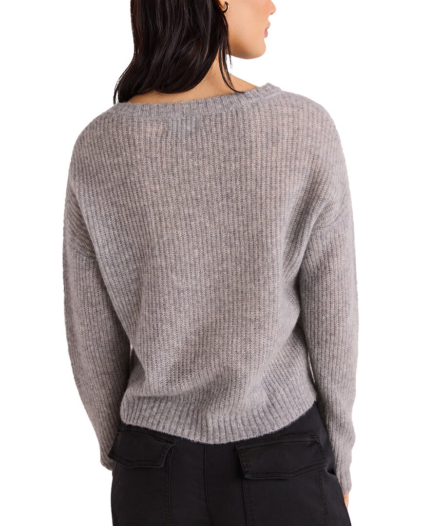 Bella Dahl Drop Shoulder Cashmere & Silk-Blend Sweater