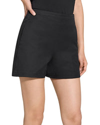 Theory Womens Clean Short, 8, Black