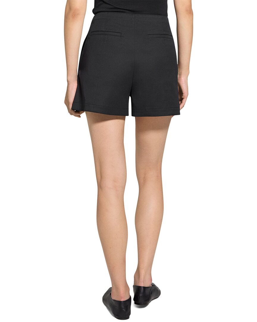 Theory Womens Clean Short, 8, Black