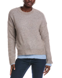 NAADAM Naadam Featherweight Layered Reversible Cashmere Sweater