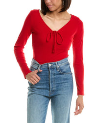 Sadie & Sage Sadie & Sage Front Ruched Knit Top