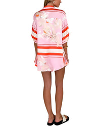 Camila Blanco 2Pc Shirt & Short Set