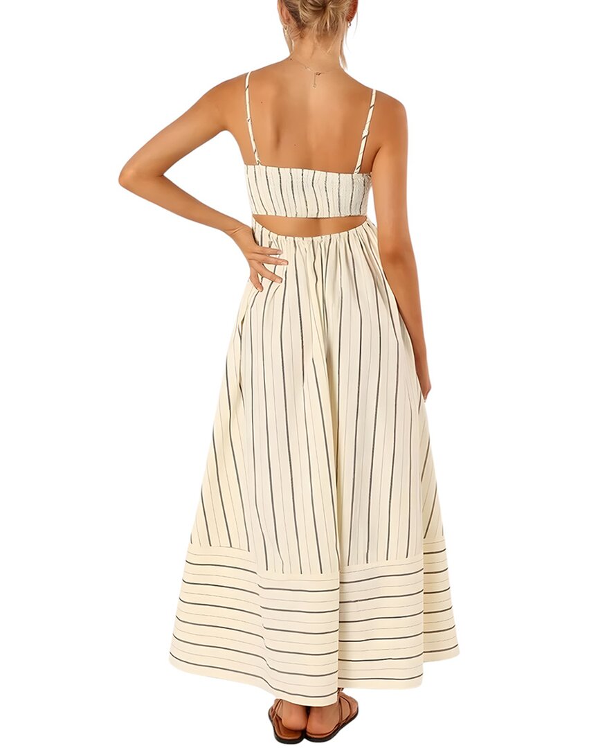 Camila Blanco Womens Maxi Dress, 4