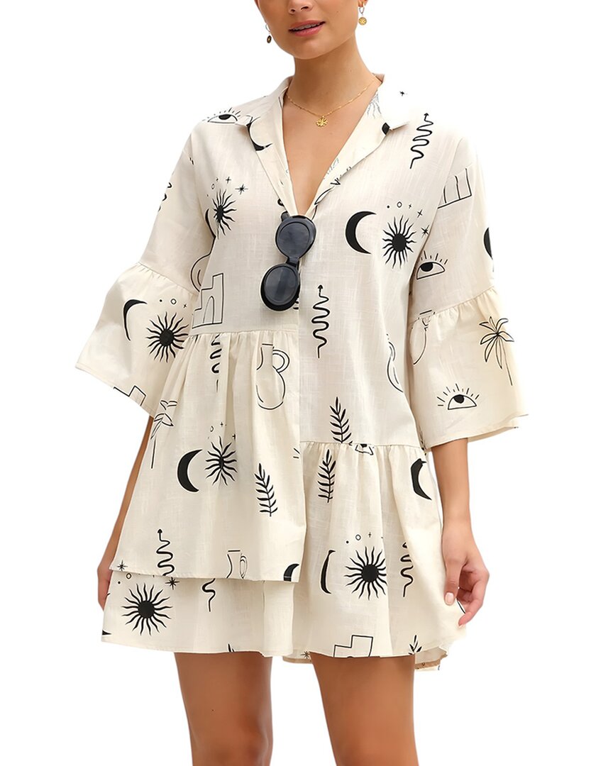 Camila Blanco Mini Dress