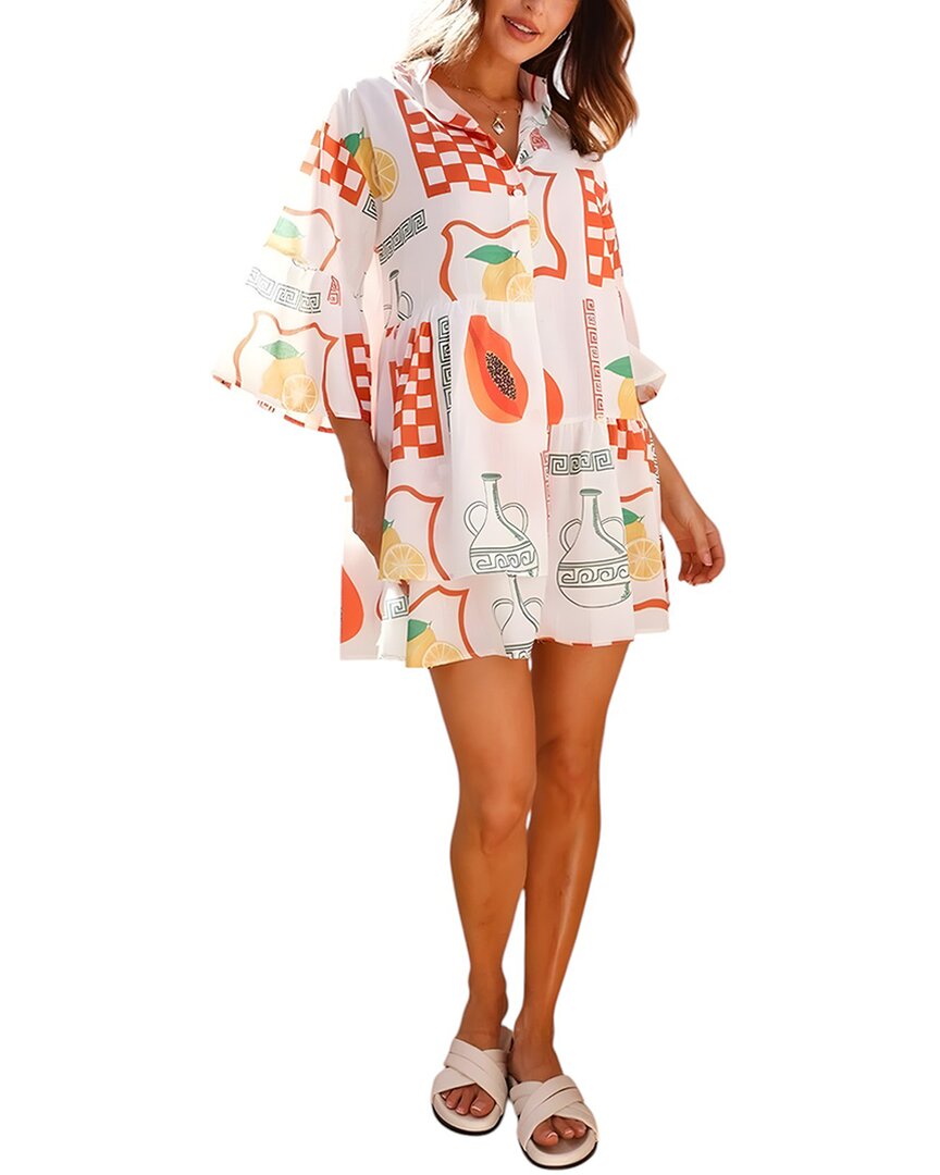 Camila Blanco Womens Mini Dress, 10
