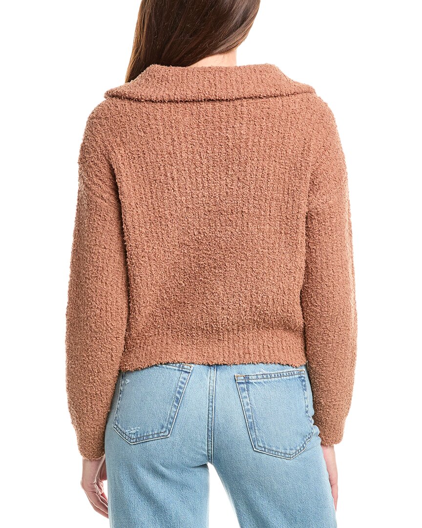 Saltwater Luxe Saltwater Luxe Fuzzy 1/2-Zip Pullover