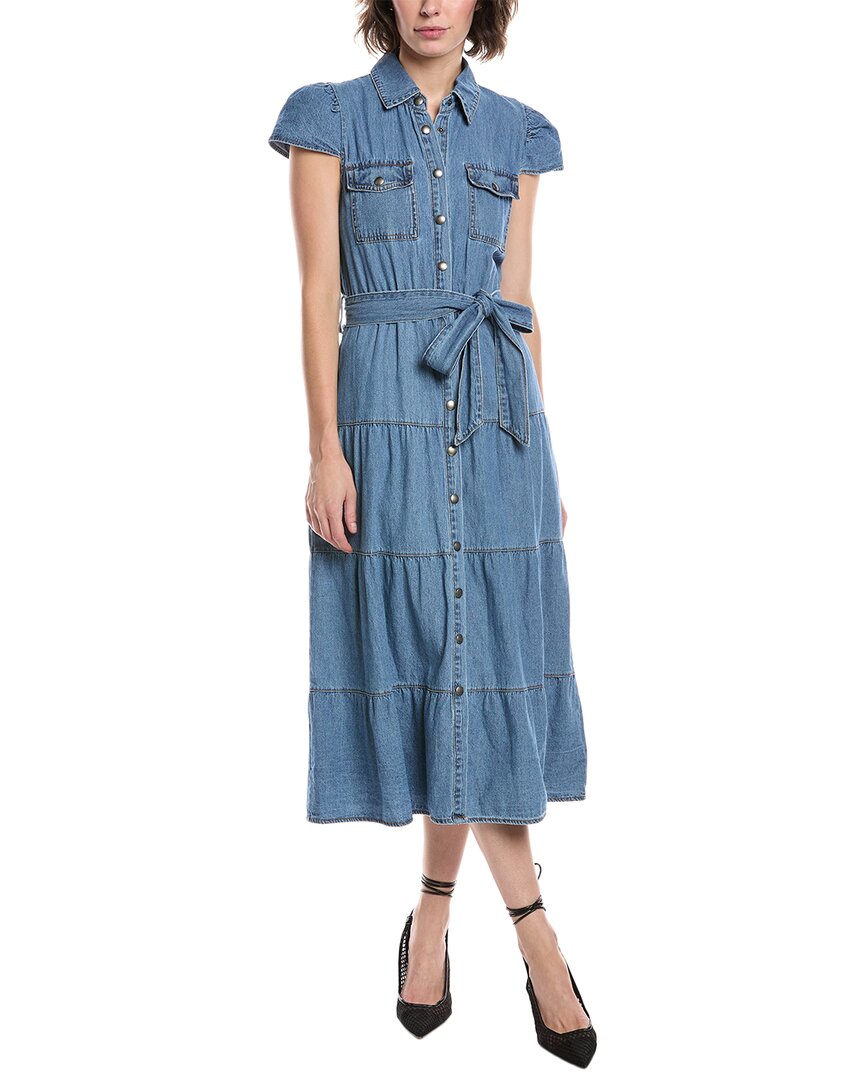 Fate Denim Midi Dress
