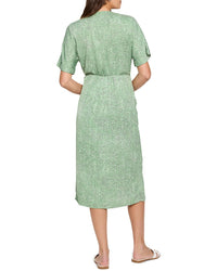 Nic+Zoe Swirling Sands Wren Wrap Dress