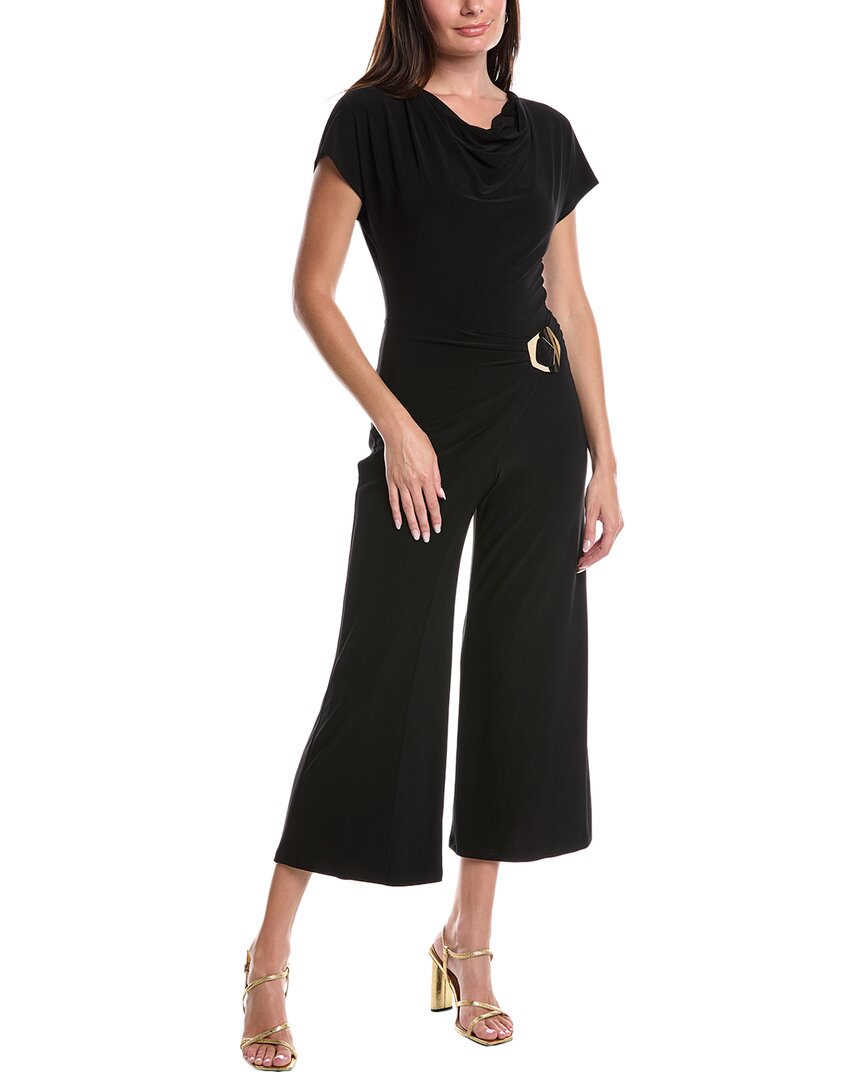 Joseph Ribkoff Draped Waist Jumpsuit