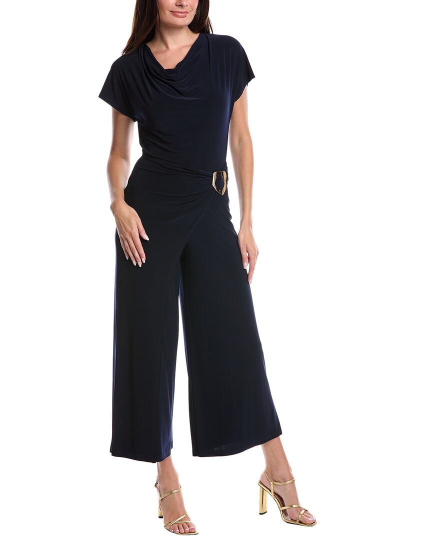 Joseph Ribkoff Draped Waist Jumpsuit