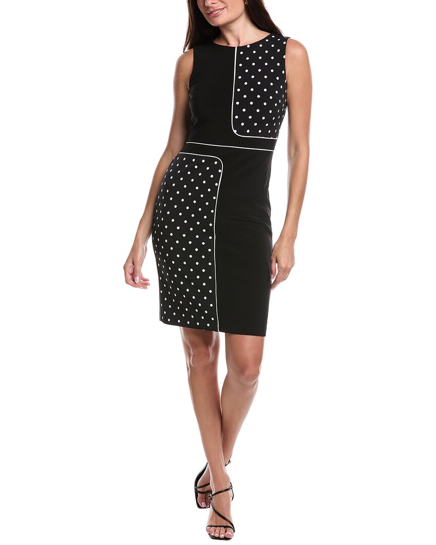 Joseph Ribkoff Piped Sheath Dress