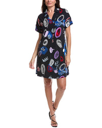 Joseph Ribkoff Front Pleat Polo Dress