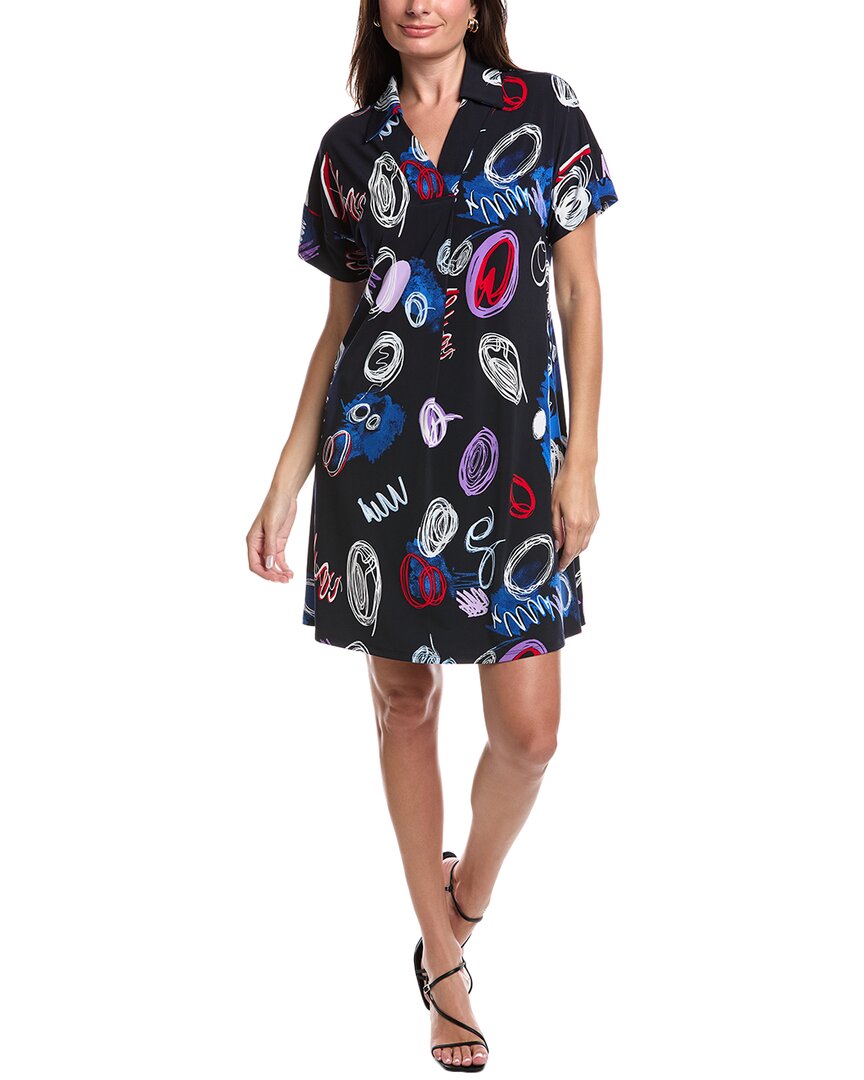 Joseph Ribkoff Front Pleat Polo Dress