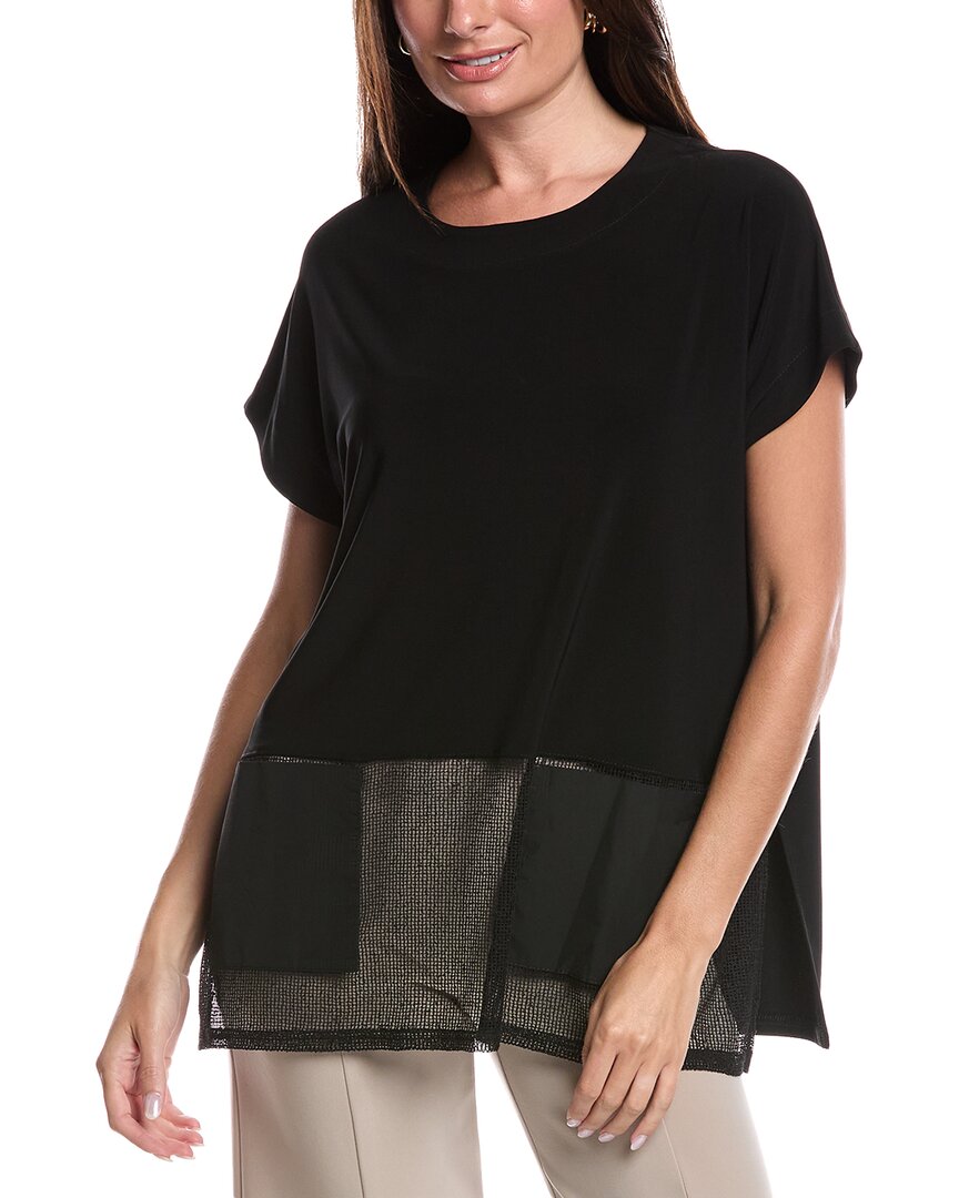 Joseph Ribkoff Mesh Hem Top
