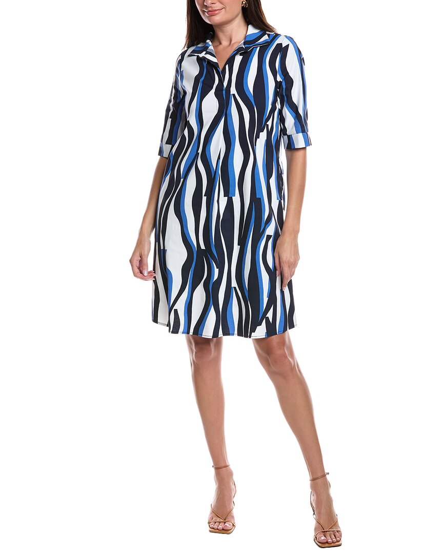 Joseph Ribkoff Front Pleat Polo Dress