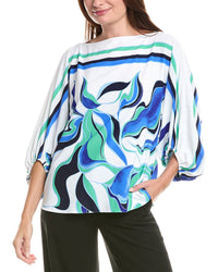 Joseph Ribkoff Joseph Ribkoff Balloon Sleeve Blouse