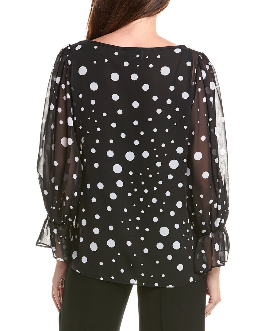 Joseph Ribkoff Horsebit Keyhole Blouse