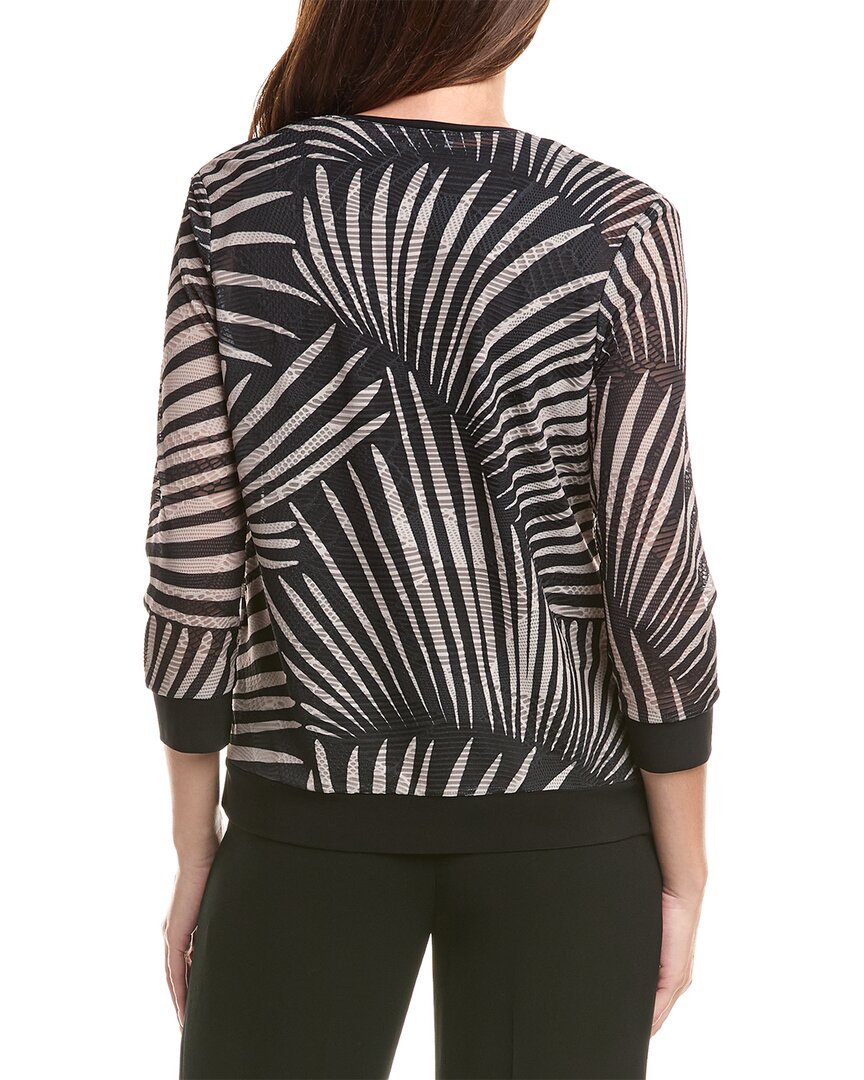 Joseph Ribkoff Burnout Blouse