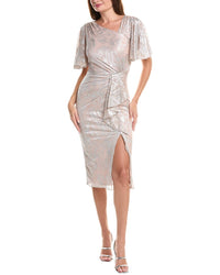Joseph Ribkoff Metallic Midi Dress