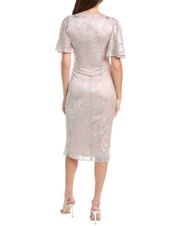Joseph Ribkoff Metallic Midi Dress