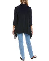 Joseph Ribkoff Lace Hem Cardigan