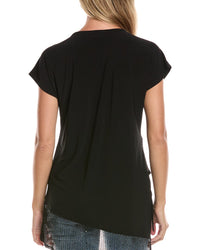 Joseph Ribkoff Mesh Hem Top