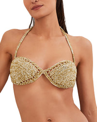 Vix Swim Top White