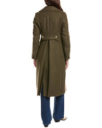 Barbour Barbour Reva Wool-Blend Military Coat