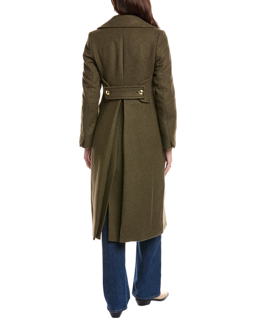 Barbour Barbour Reva Wool-Blend Military Coat