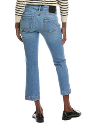 Sportmax Schermo Navy Vintage Mini Flare Jean