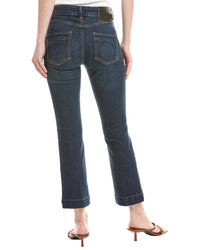 Sportmax Schermo Midnight Blue Mini Flare Jean