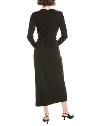 Sportmax A-Line Jersey Wool-Blend Dress