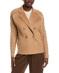 Max Mara Micio Wool & Cashmere-Blend Jacket