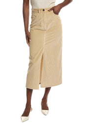 Weekend Max Mara Ghiotto Corduroy Skirt