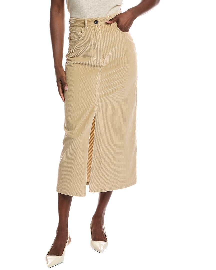 Weekend Max Mara Ghiotto Corduroy Skirt