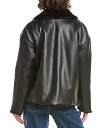 Pascale La Mode Faux Leather Coat