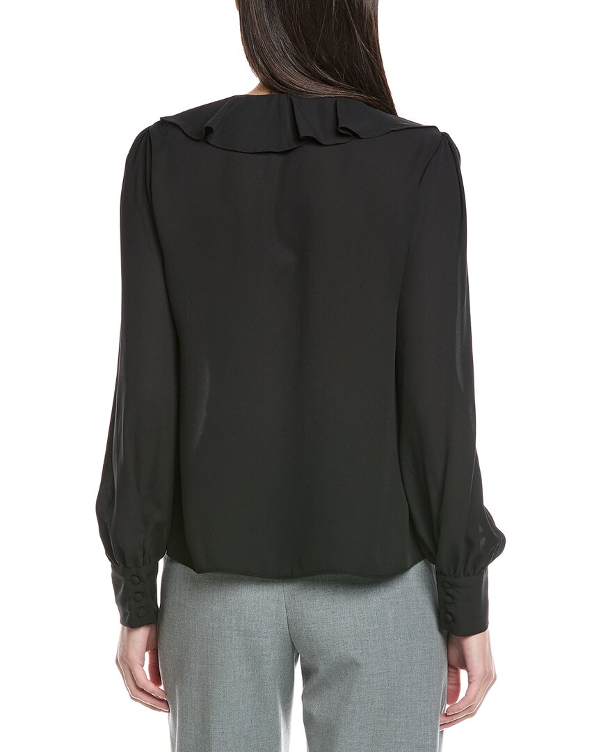 Cece Ruffle Tie V-Neck Top