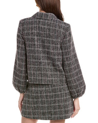 Cece Tweed Ballion Jacket