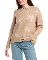 Cece Ribbon Jacquard Pullover