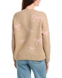 Cece Ribbon Jacquard Pullover