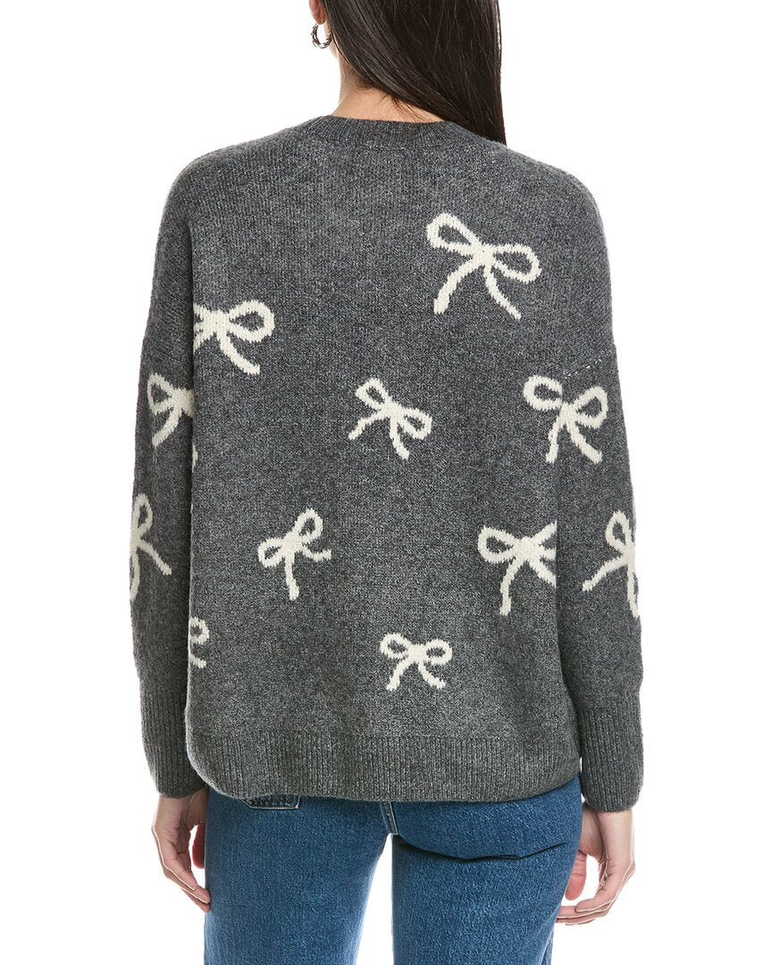 Cece Ribbon Jacquard Pullover