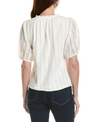Cece Relaxed Crop Blouse