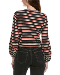 Cece Elastic Cuff Knit Cardigan