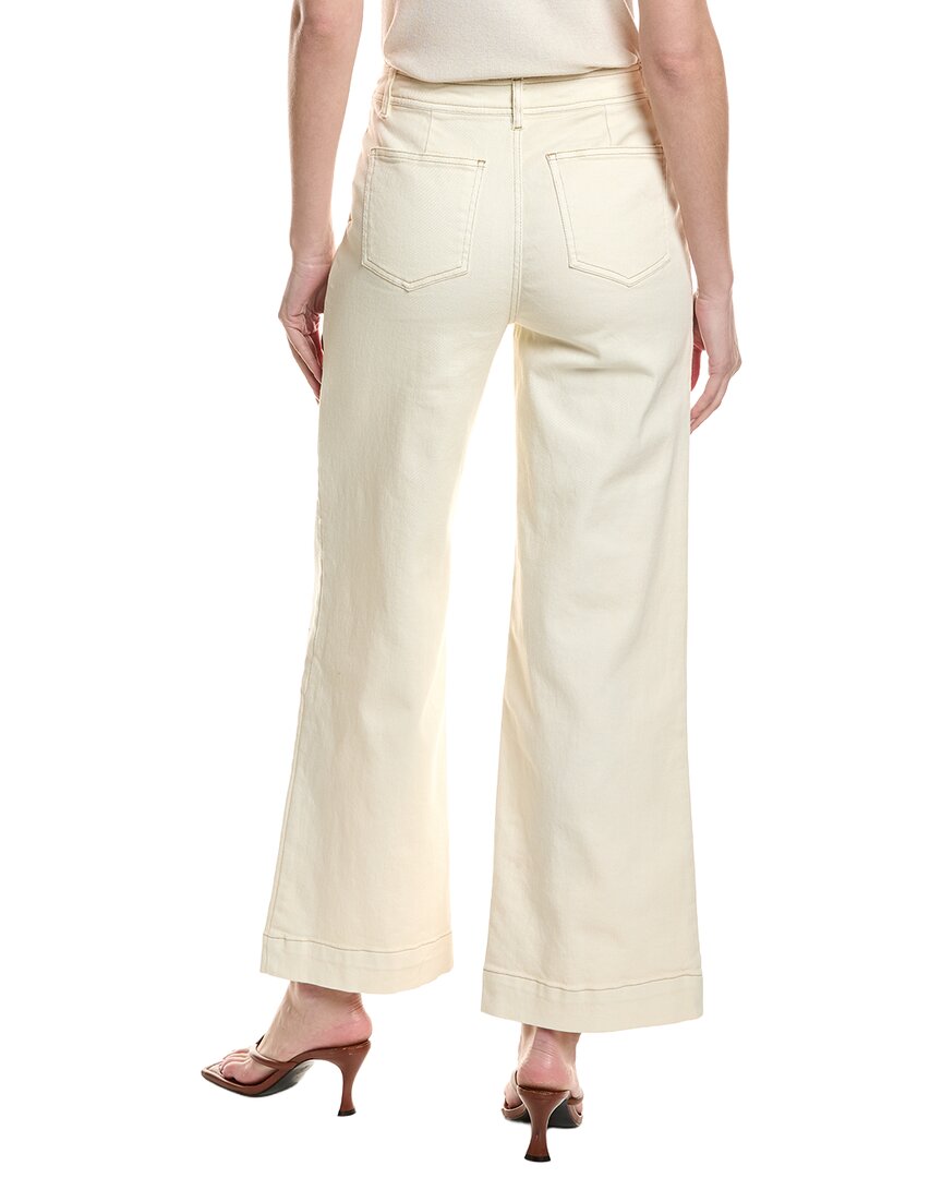 Cece Wide-Leg Patch Pocket Denim Pant