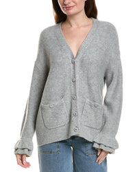Cece Ruffle Cuff Cardigan
