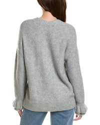 Cece Ruffle Cuff Cardigan