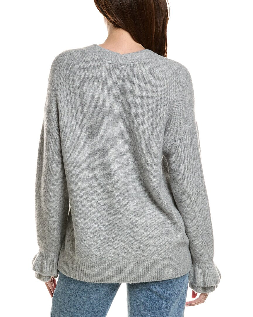 Cece Ruffle Cuff Cardigan