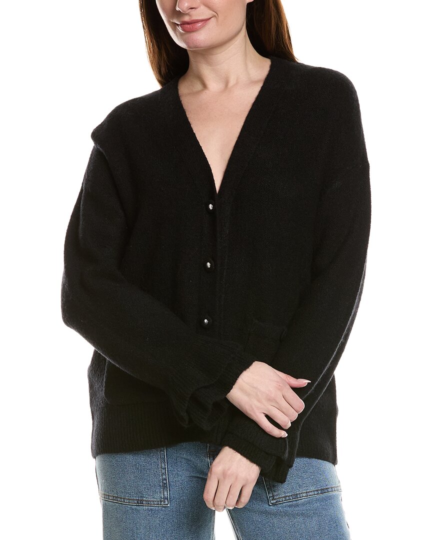 Cece Ruffle Cuff Cardigan