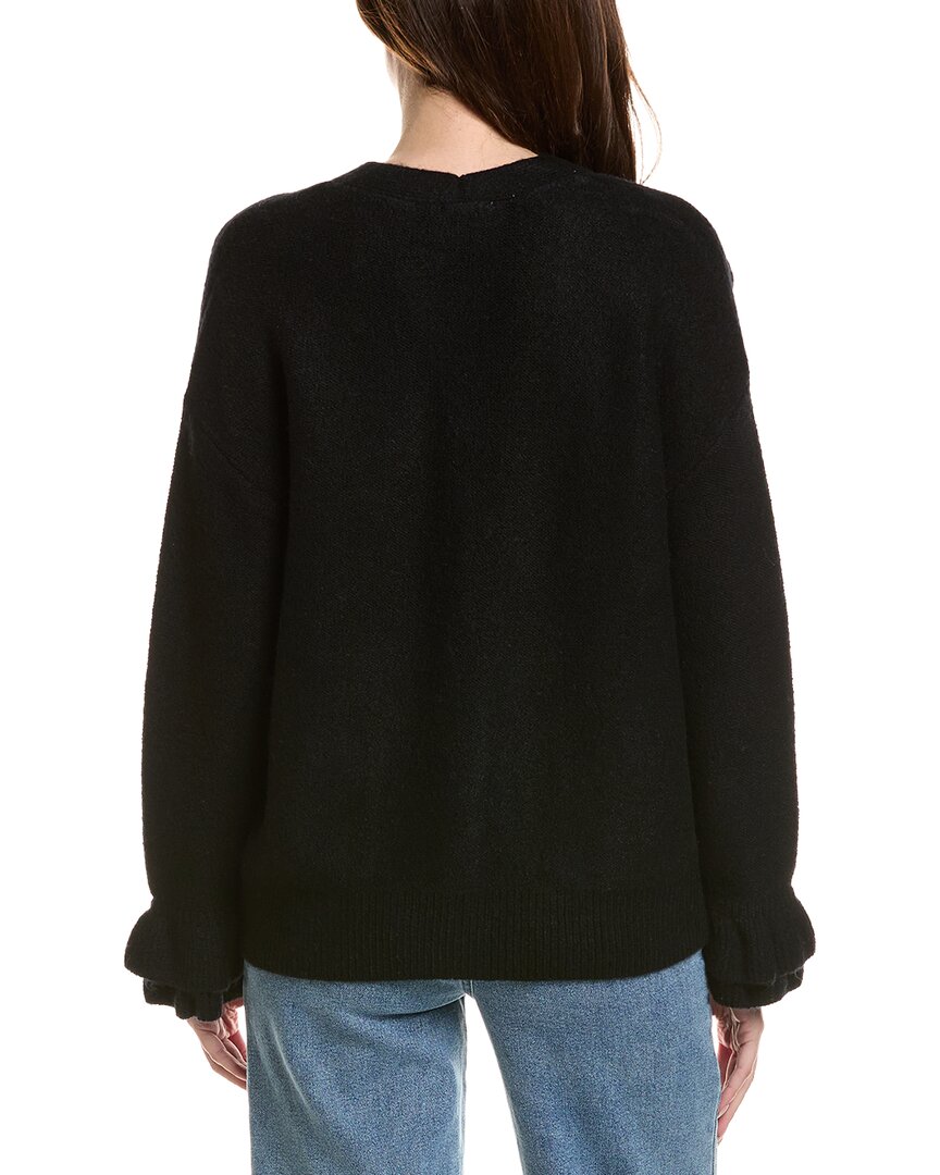 Cece Ruffle Cuff Cardigan